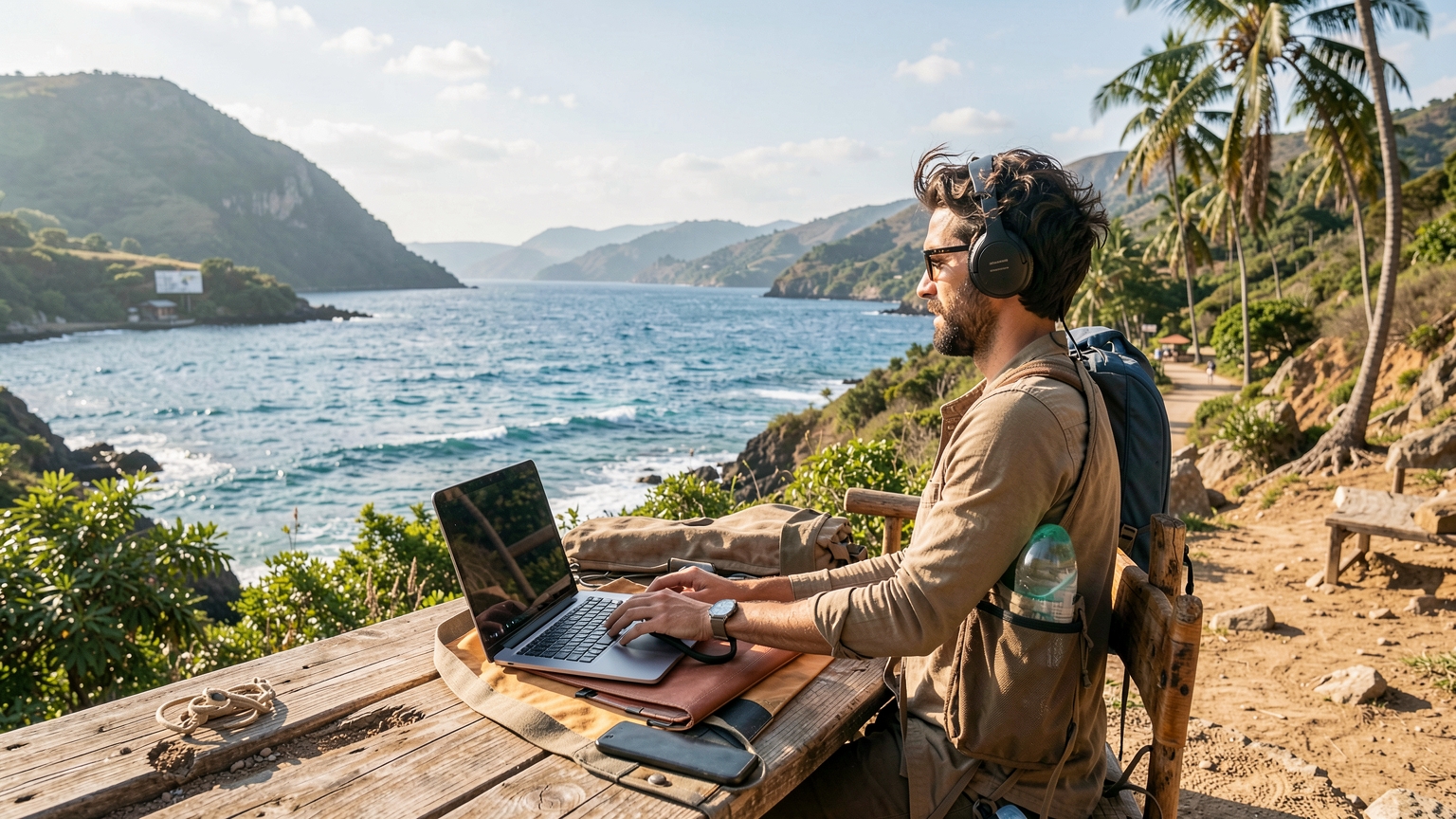 Remote Work Travel Routine That Prevents Burnout featured image